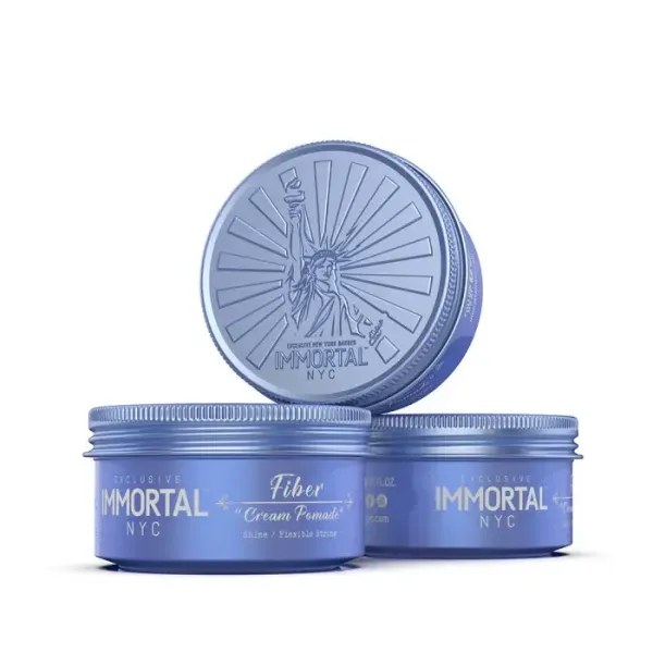 Віск-павутинка для укладки волосся Immortal Infuse Fiber Cream Pomade 150 мл NYC-10