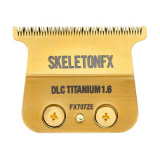 Ножевой блок для триммеров BaByliss Pro FX726E, FX7870, FX729E Skeleton DLC FX Titanium 2.0 Blade FX707ZE, 0.1 мм, Т-образный