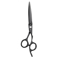 Профессиональные ножницы для стрижки прямые Jaguar Gold Line Heron Titan 6.0 дюймов J-25060-1 черные Smart-Spin слайсинг