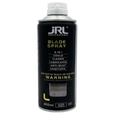 Спрей-масло для ножей машинок и триммеров JRL Blade Spray 5в1 JRL-BS2401, очистка, смазка, охлаждение, 400 мл