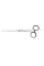 Ножницы парикмахерские прямые 6.0 дюймов Jaguar White Line Timeless J-37060, Offset, сталь 56–57 HRC