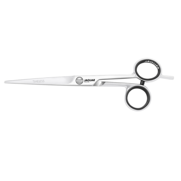 Ножницы парикмахерские прямые 6.0 дюймов Jaguar White Line Timeless J-37060, Offset, сталь 56–57 HRC