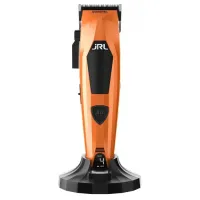 Професійна машинка для стрижки JRL Diamante JRL-2025C-H помаранчева, акумуляторна, Zero Gap, 2 швидкості