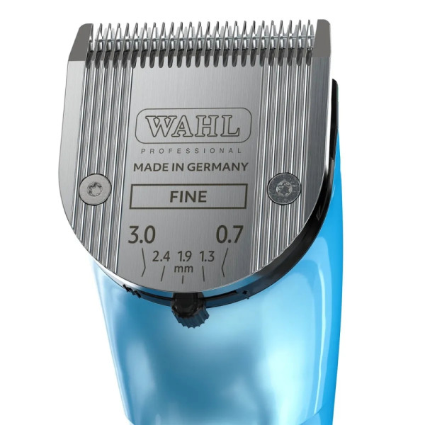 Машинка для стрижки тварин акумуляторно-мережева Wahl Motiva2 Blue Ivy 3028115 Li-Ion з регульованим ножем