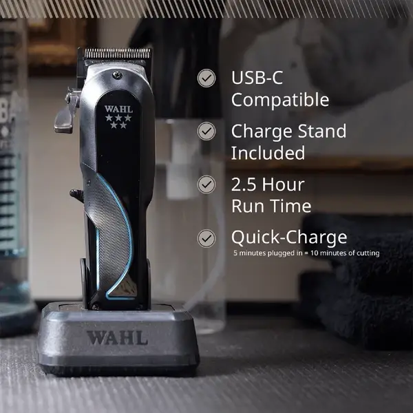 Машинка для стрижки Wahl Senior 2.0 3027988 професійна бездротова, 8000 об/хв, USB-C