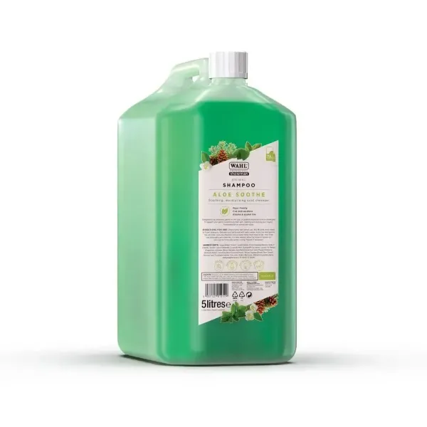 Шампунь щоденний для тварин Wahl Aloe Soothe Shampoo ZX755 5 л концентрат 15:1