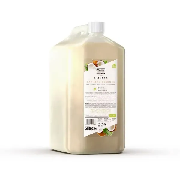 Професійний шампунь для чутливої шкіри тварин Wahl Oatmeal Essence ZX756 5000 мл концентрат 15:1