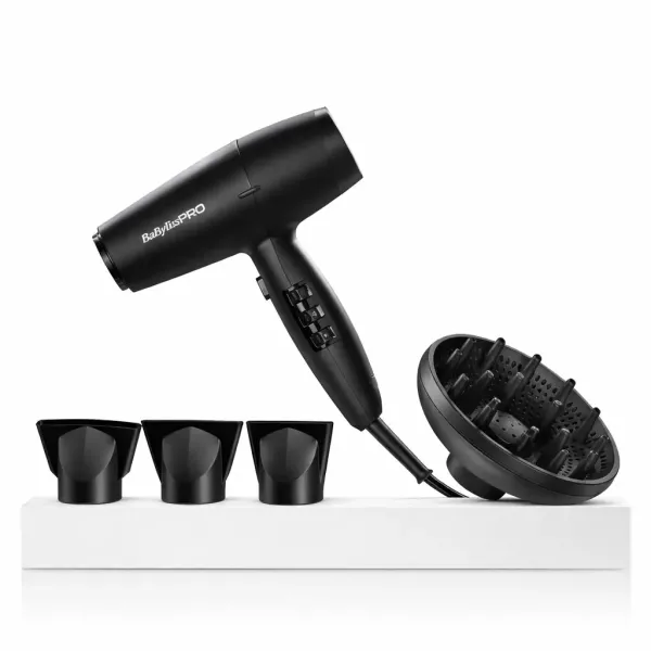 Професійний фен для волосся BaByliss PRO Lupia BAB7600E 2200 Вт BLDC, дифузор, іонізація