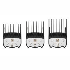 Набор насадок для машинок Moser Magnetic Premium Combs 3 шт. 6 9 и 12 мм 1801-7020