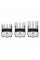 Набор насадок для машинок Moser Magnetic Premium Combs 3 шт. 6 9 и 12 мм 1801-7020