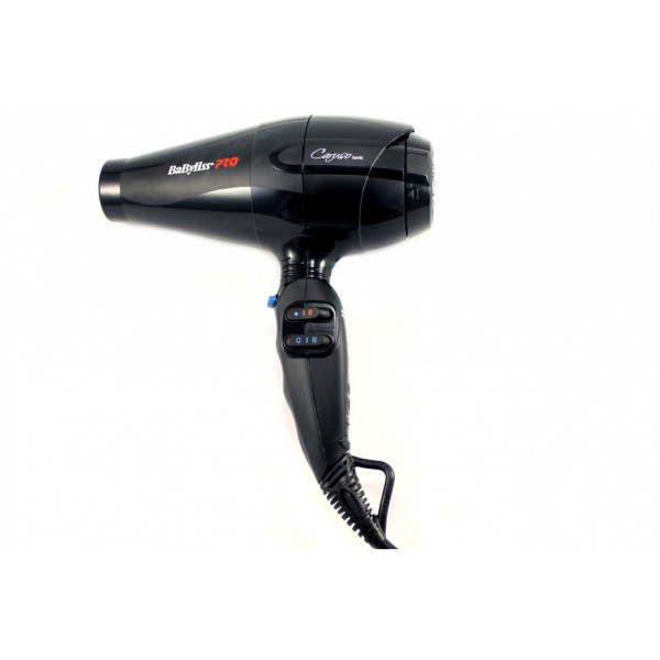 Фен для волос BaByliss PRO Caruso Ionic BAB6510IRE, 2400 Вт, с ионизацией, профессиональный AC мотор, 123 м³/час