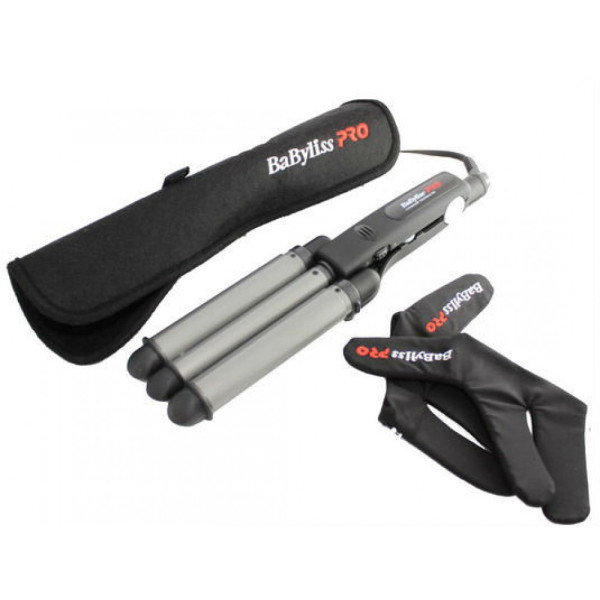 Плойка тройная для волос BaByliss PRO Triple Barrel Waver BAB2269TTE