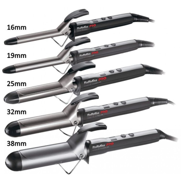 Плойка для волос BaByliss PRO Titanium Tourmaline Computer 32 мм с дисплеем BAB2274TTE