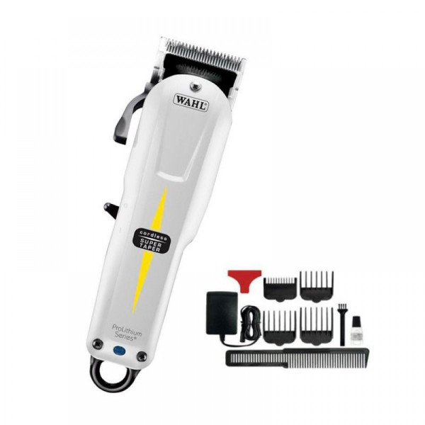 Машинка для стрижки і окантовки акумуляторно-мережева Wahl Super Taper Cordless 08591-2316, роторний DC мотор, 5500 об/хв.