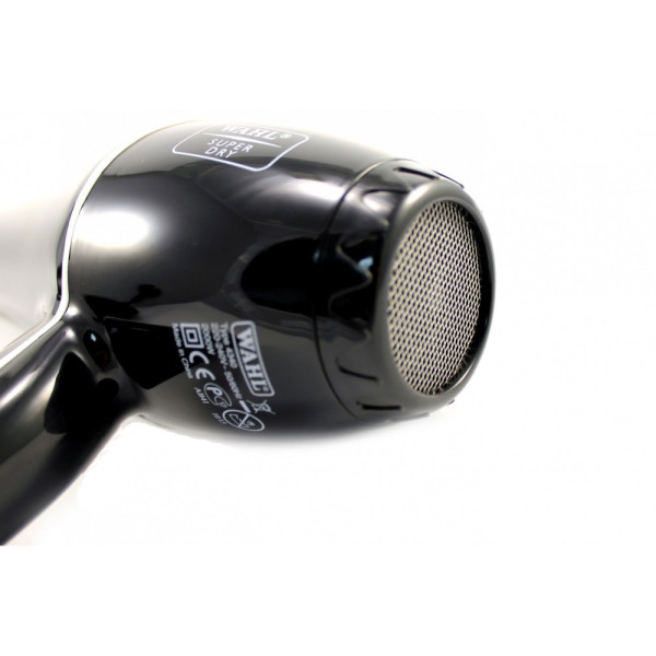 Фен для волосся WAHL SuperDry 4340-0470 , 2000Вт, 108 м³/год, іонізація, турмалін, 6 режимів, холодний обдув, AC мотор