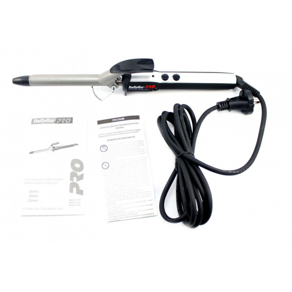 Плойка для волос BaByliss PRO Titanium Tourmaline 19 мм BAB2172TTE
