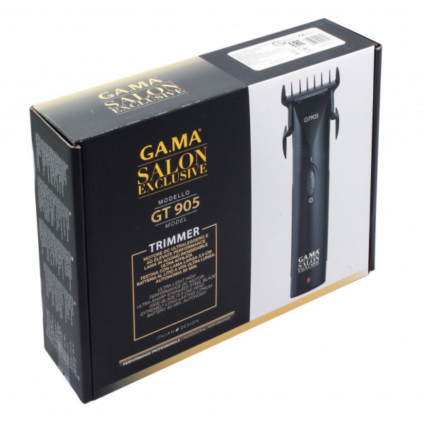Триммер для стрижки и окантовки аккумуляторно-сетевой Ga.Ma GT905 SM2003, 39 мм
