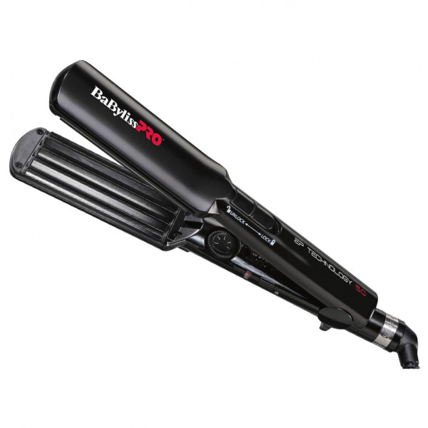 Гофре для волос BaByliss PRO BAB2658EPCE, EP Technology 5.0, пластины 38×90 мм, 140–230°C, 53 Вт