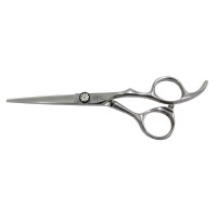 Парикмахерские ножницы для стрижки SPL 90005-55 прямые 5.5", полуконвекс, сталь 9CR, класс B