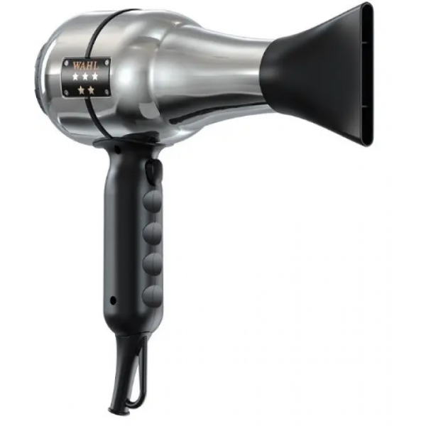 Фен для волос WAHL Barber Dryer 5 Star 4317-0470, 2200 Вт, 97 м³/час, 3 температуры, 2 скорости, ионизация,холодный обдув