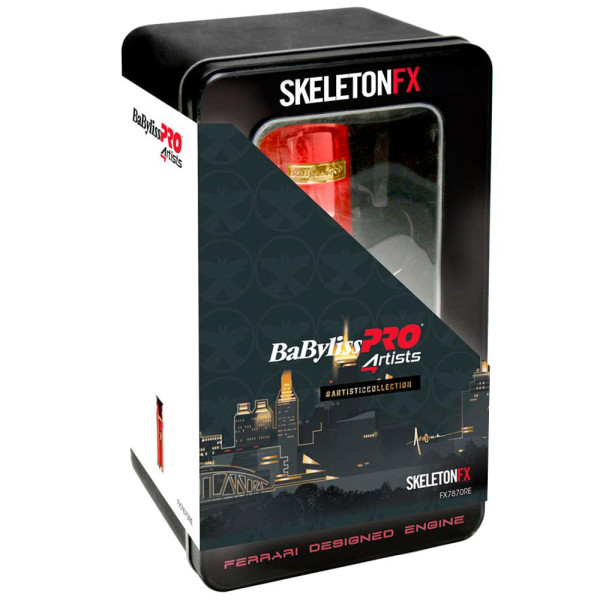 Триммер аккумуляторно-сетевой BaByliss PRO Skeleton Red FX Trimmer FX7870RE