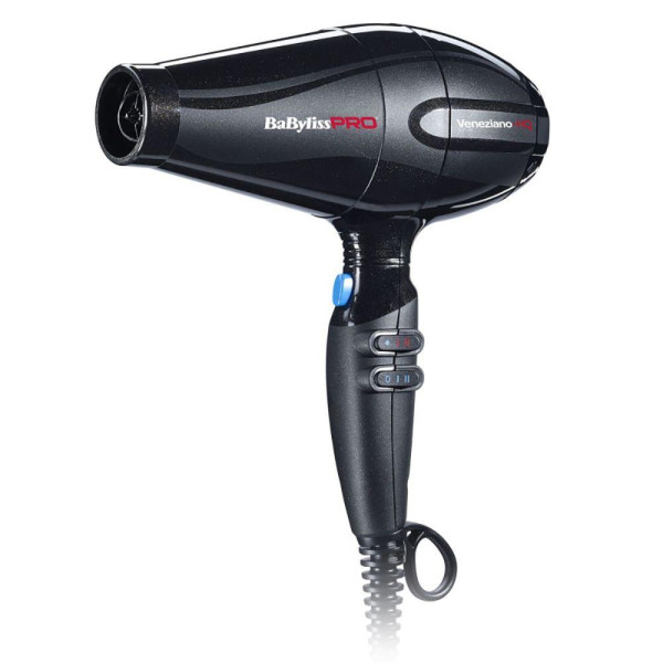 Фен професійний BaByliss PRO Veneziano-HQ BAB6960IE 2200 Вт, 161 км/год, 79 м³/год, з іонізацією, 6 режимів
