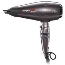 Фен для волос с ионизацией и диффузором BaByliss PRO Stellato Digital 2400W BAB7500IE