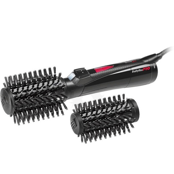 Фен-щетка BaByliss PRO BAB2770E Rotating 800 – ионизатор, 2 насадки 40/50 мм, 3 температуры, 800 Вт.