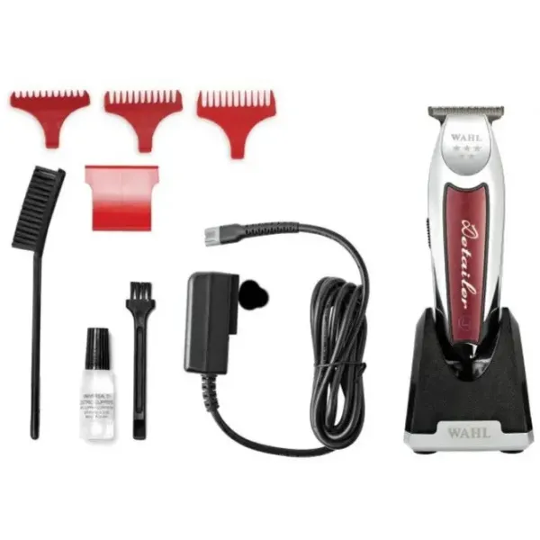 Триммер Wahl Cordless Detailer Li 08171-016 для окантовки и стрижки, аккумуляторно-сетевой, с T-образным лезвием 38 мм