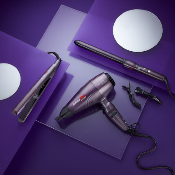 Фен для волосся з іонізацією і дифузором BaByliss PRO Stellato Digital 2400W BAB7500IE