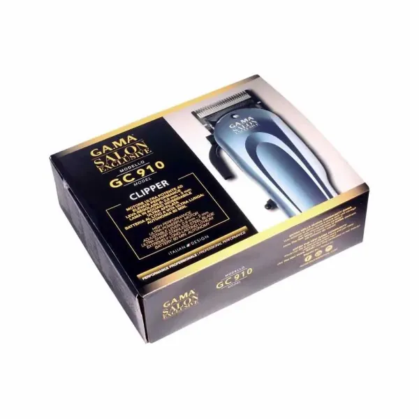 Машинка для стрижки волосся акумуляторно-мережева Ga.Ma GC 910 SM0180, 0.9 до 2 мм, до 60 хвилин роботи