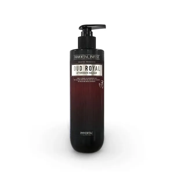 Бальзам после бритья Immortal Infuse Oud Royal INF-123 350 мл мужской с аллантоином, увлажняющий уход