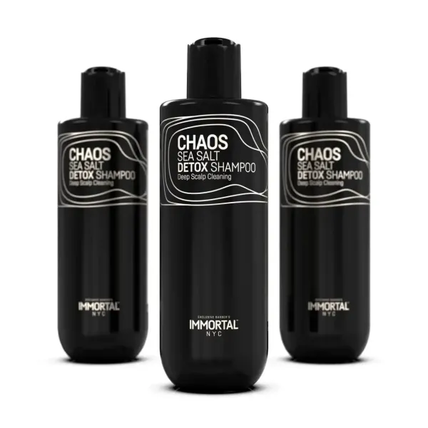 Шампунь с морской солью для глубокой очистки и восстановления Immortal Chaos Sea Salt  400 ml NYC-83