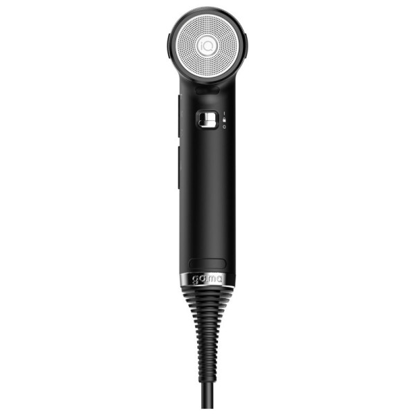 Фен для волос с диффузором Ga.Ma IQ2 Perfetto PH6075.BK, 1600 Вт, 110 000 об/мин, 74 м³/час, черный