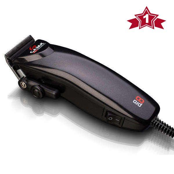 Машинка для стрижки сетевая Ga.Ma Pro 8 SM1301, анкерный двигатель, 3000 об./мин, 0.8–3 мм, 4 насадки