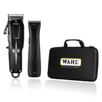 Набор для стрижки в кейсе Wahl Cordless Combo Super Taper Cordless Black + Beret Stealth 08592-017