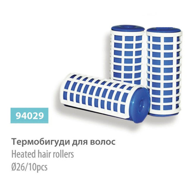 Термобігуді для волосся 26 мм 10 шт. SPL 94029