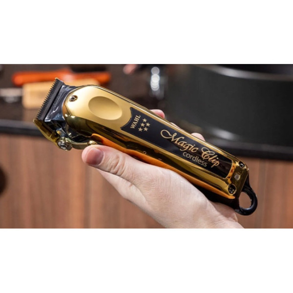 Машинка для стрижки і окантовки Wahl Magic Clip Gold Cordless 5V 08148-716