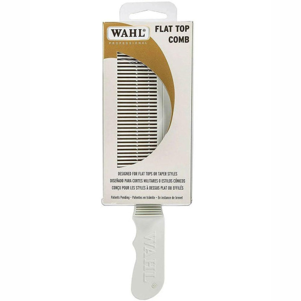 Гребінець Wahl Speed Flat Top Comb 03329-117 для стрижки волосся машинкою, білий, професійний