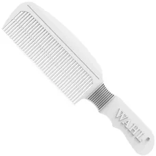 Расческа Wahl Speed Flat Top Comb 03329-117 для стрижки волос машинкой, белая, профессиональная