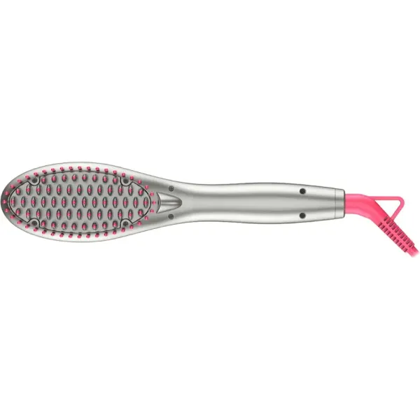 Щетка-выпрямитель для волос Ga.Ma Mini My Style GB1035, 37 Вт, 220 °C, Nano Silver