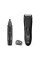 Набор машинка для стрижки и гигиенический триммер Ga.Ma Black Titanium T744 (T742+T312) GM4511, 0.8 мм