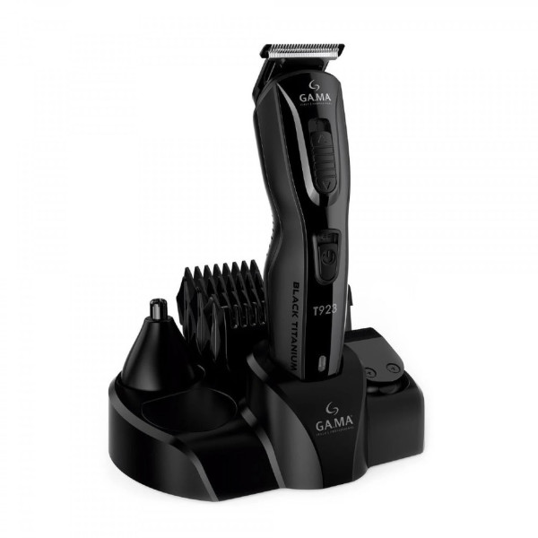 Триммер для стрижки Ga.Ma Black Titanium T923 GM4514