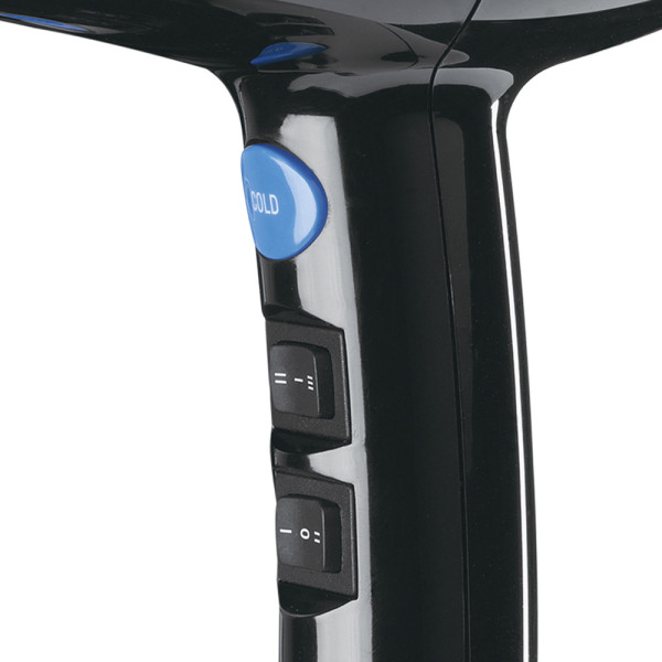 Фен для волосся з іонізацією BaByliss PRO SL Ionic Brilliant Black 1800W BAB5586GE