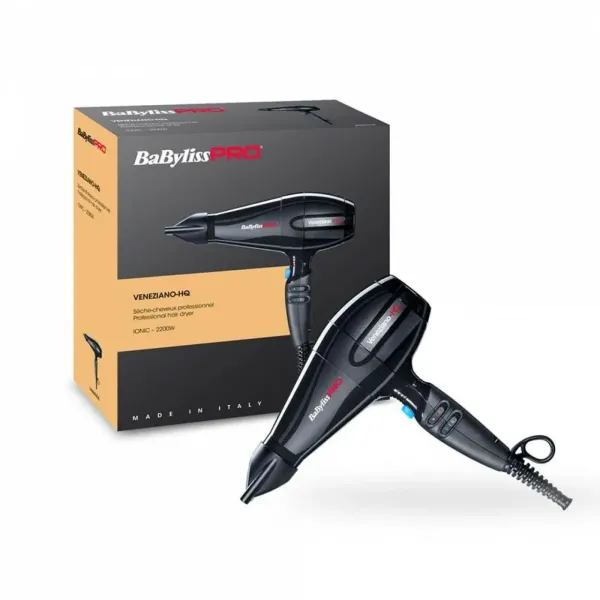 Фен професійний BaByliss PRO Veneziano Ionic BAB6610INRE 2200 Вт,150 км/год,105 м³/год,з іонізацією
