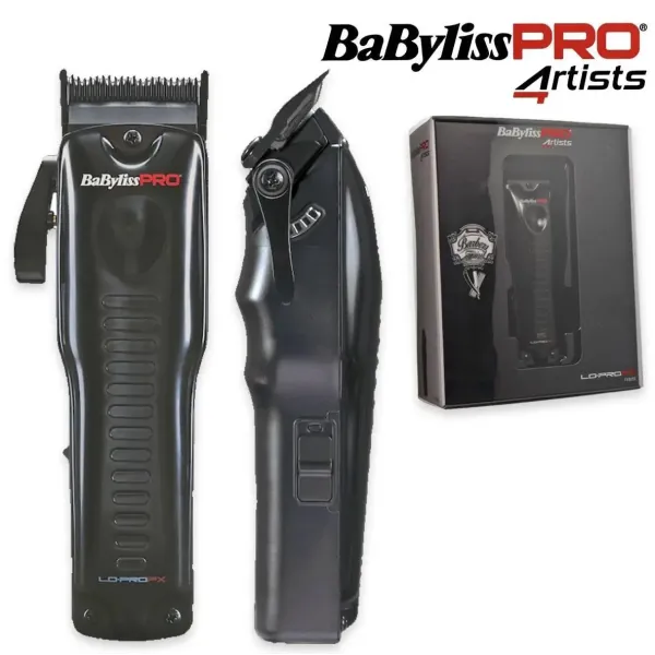 Машинка для стрижки аккумуляторно-сетевая BaByliss PRO LO-PROFX Black FX825E, 6800 об/мин, 0.7–3.5 мм