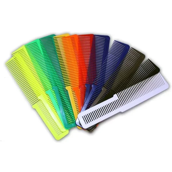 Набор расчесок для стрижки волос 12 шт WAHL Multi Colored Comb 03206-200