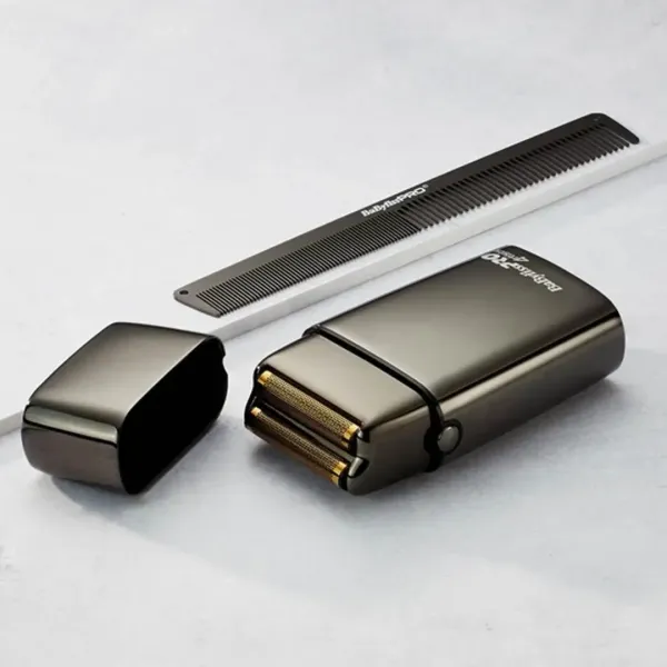 Шейвер портативный для бритья BaByliss PRO 4ARTISTS FXFS2GSE, NiMH аккумулятор/сеть, 2 головки, 44 мм