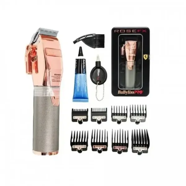 Машинка для стрижки аккумуляторно-сетевая BaByliss PRO Barber Spirit ROSE FX FX8700RGE