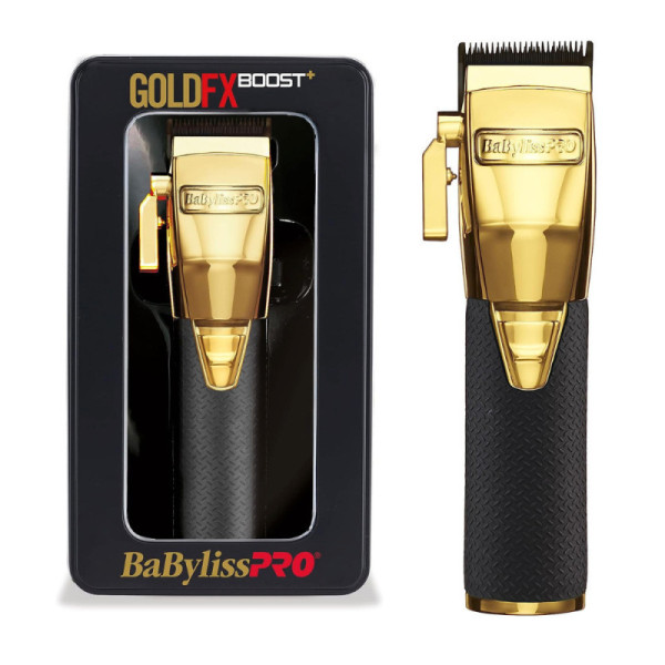 Машинка для стрижки аккумуляторно-сетевая  BaByliss Pro Boost+Gold FX8700GBPE